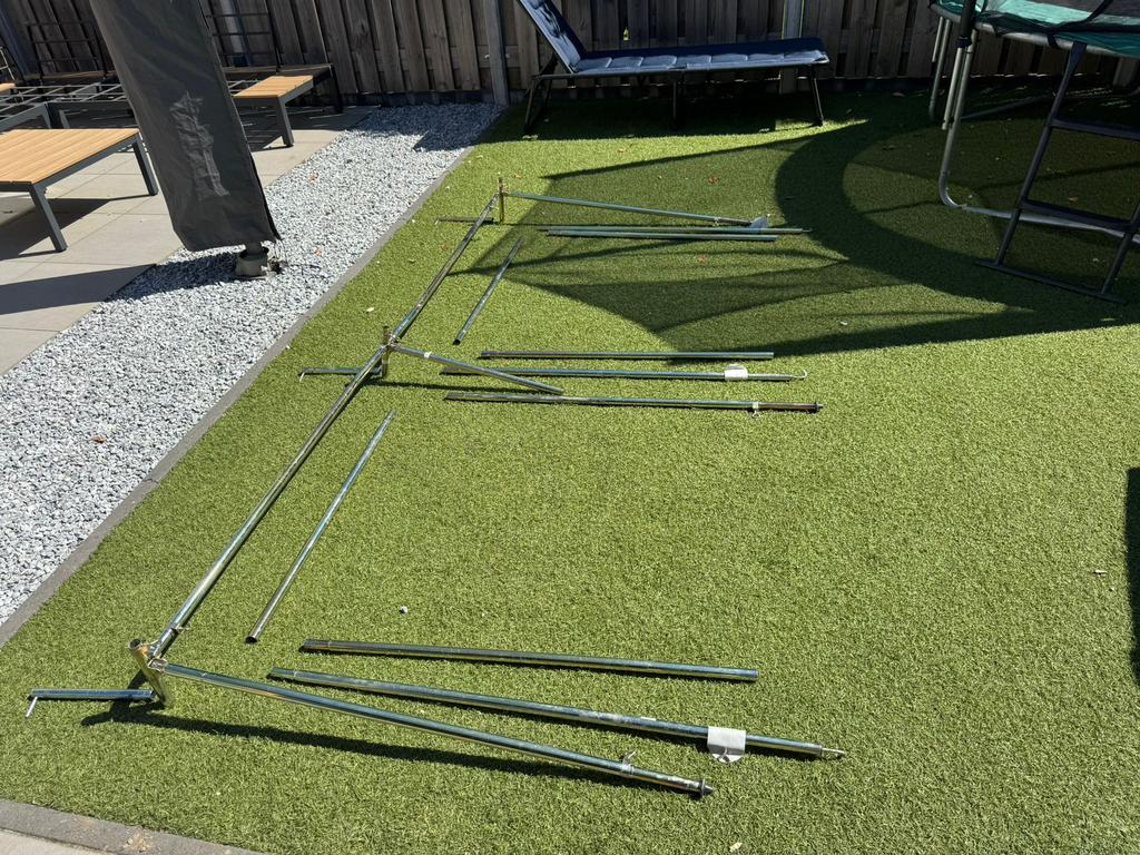 Tent frame - staal 25 mm, Ophalen, Zo goed als nieuw