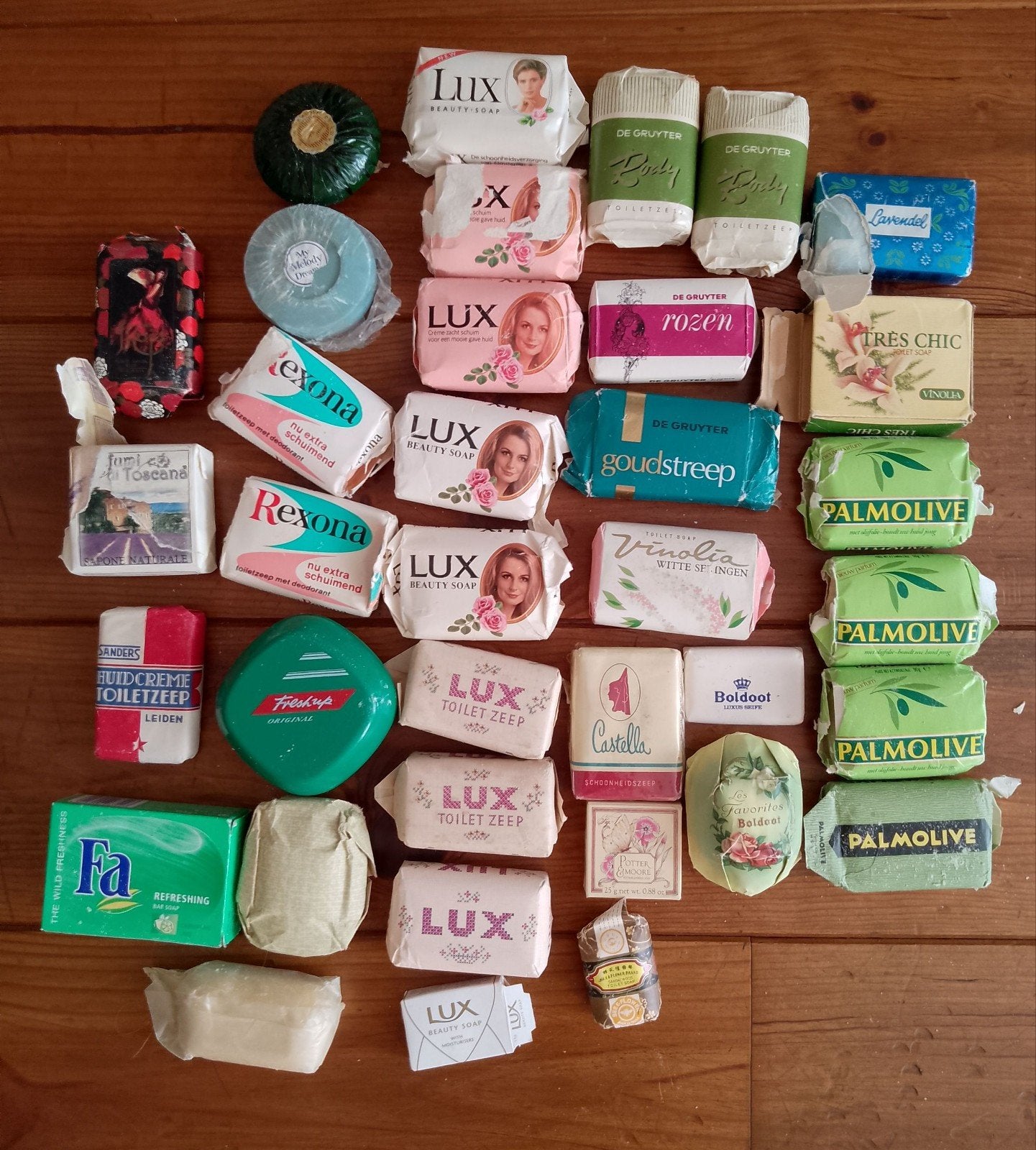 Stukken zeep, vintage, retro, Ophalen of Verzenden, Persoonlijke verzorging