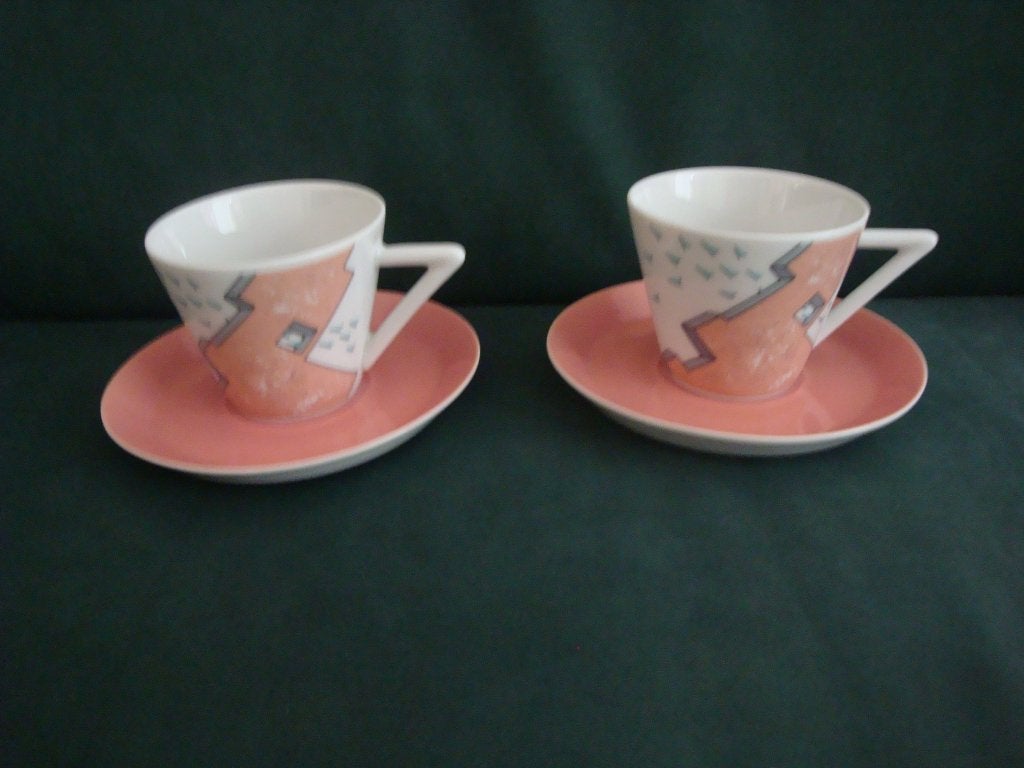 Zes kop / koffiekop en schotels Winterling nieuw, Nieuw, Ophalen of Verzenden, Overige stijlen, Kop(pen) en/of Schotel(s)