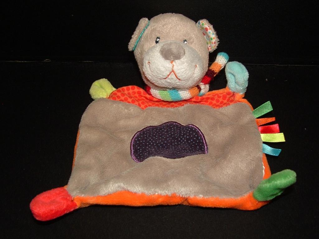 SIMBA NICOTOY BEER KNUFFELDOEKJE VELOURS BEIGE/WIT, Kinderen en Baby's, Speelgoed | Knuffels en Pluche, Verzenden, Nieuw, Overige typen