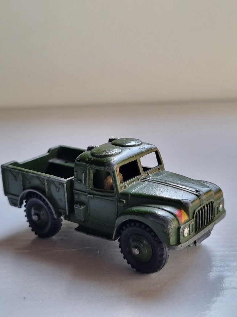 Dinky Toy Army 1 Ton Cargo Truck 641, Ophalen, Gebruikt, Bus of Vrachtwagen, Dinky Toys
