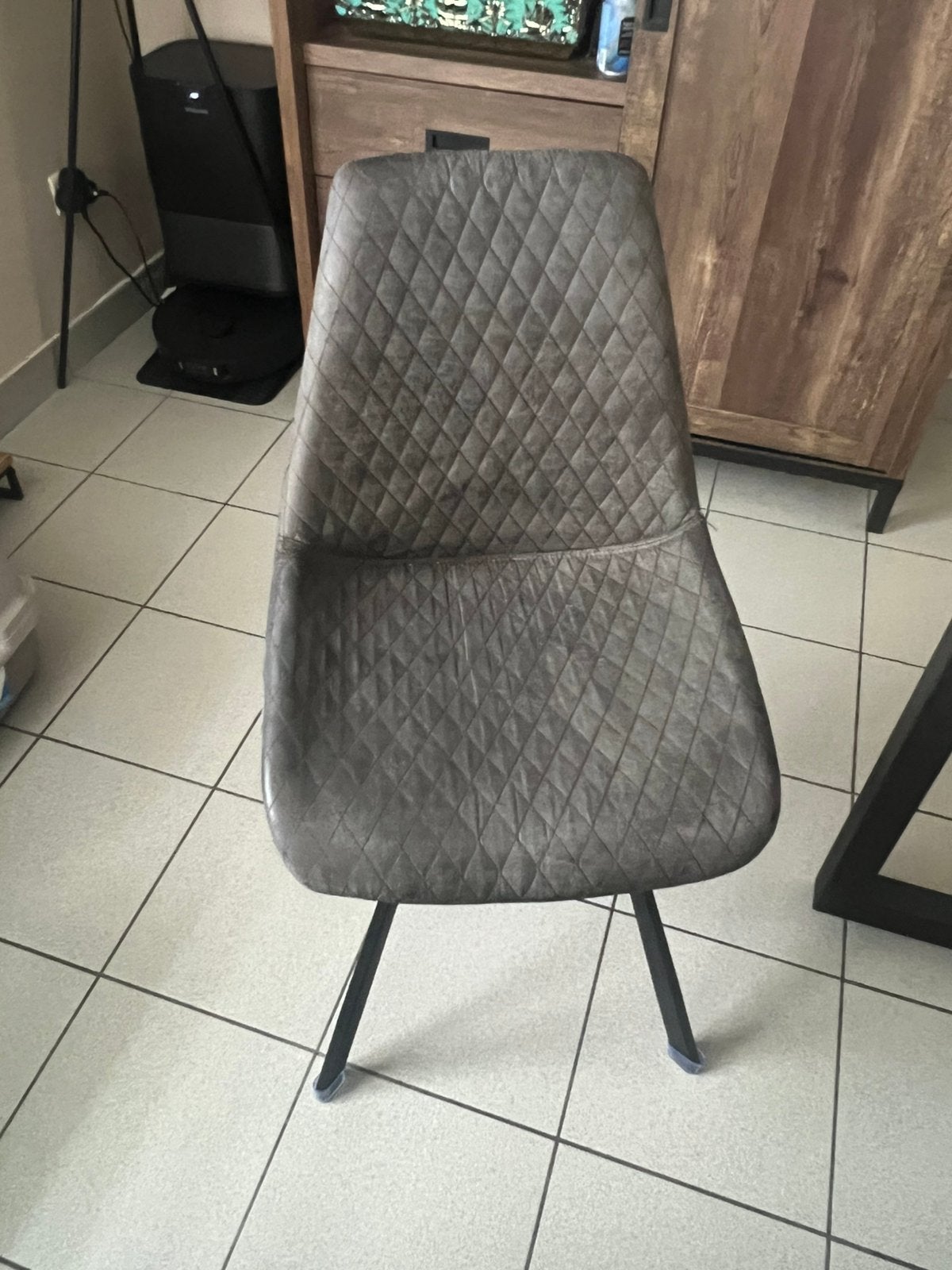6 taupe stoelen, Ophalen, Gebruikt, Overige kleuren, Vijf, Zes of meer stoelen
