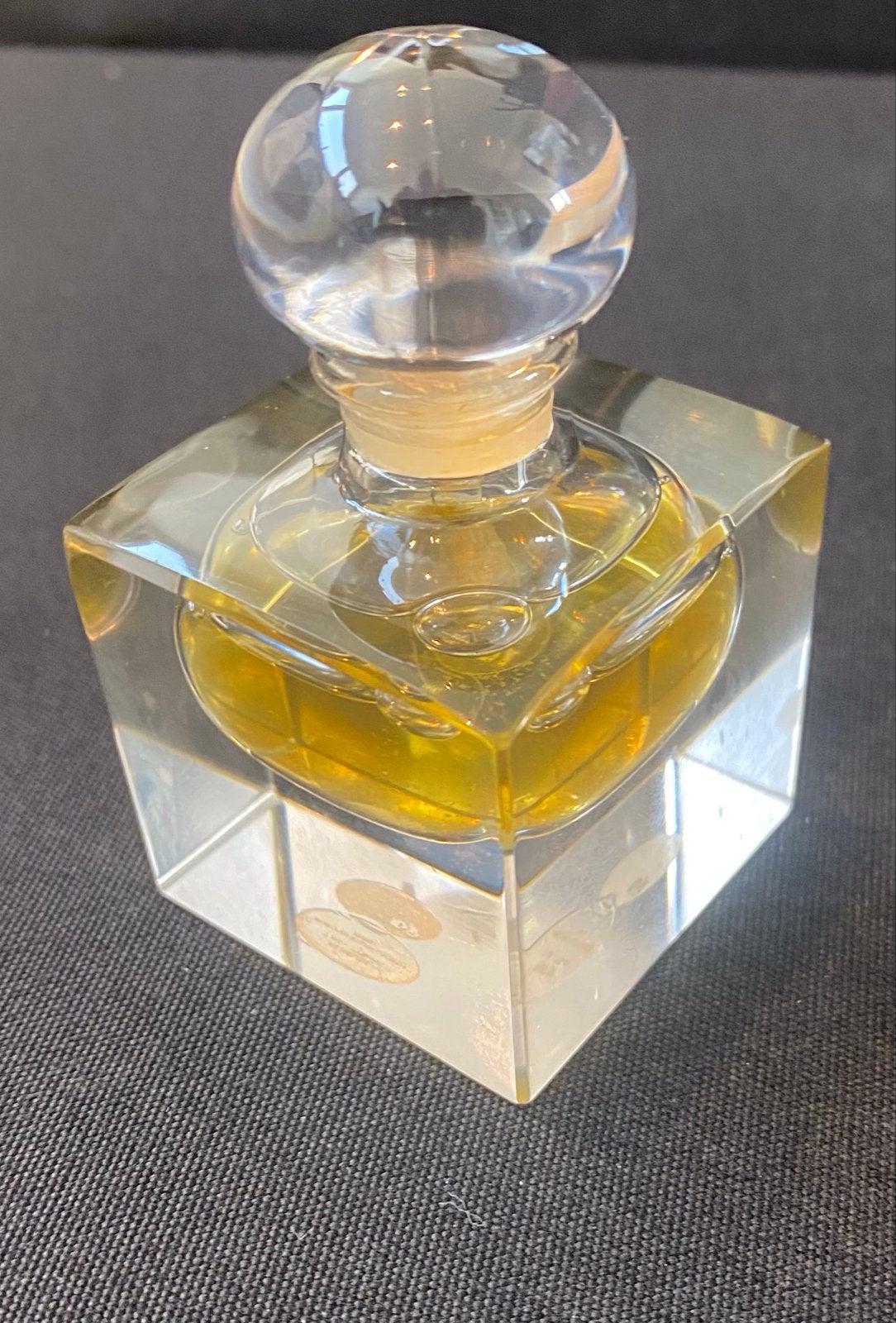 Zeldzaam Vintage Ralph Lauren Parfum 1978 - Kristal 7ml, Verzamelen, Ophalen of Verzenden, Gebruikt