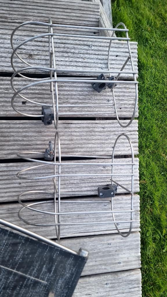 2 fenderhouders dubbel, Ophalen of Verzenden, Zo goed als nieuw, Overige typen