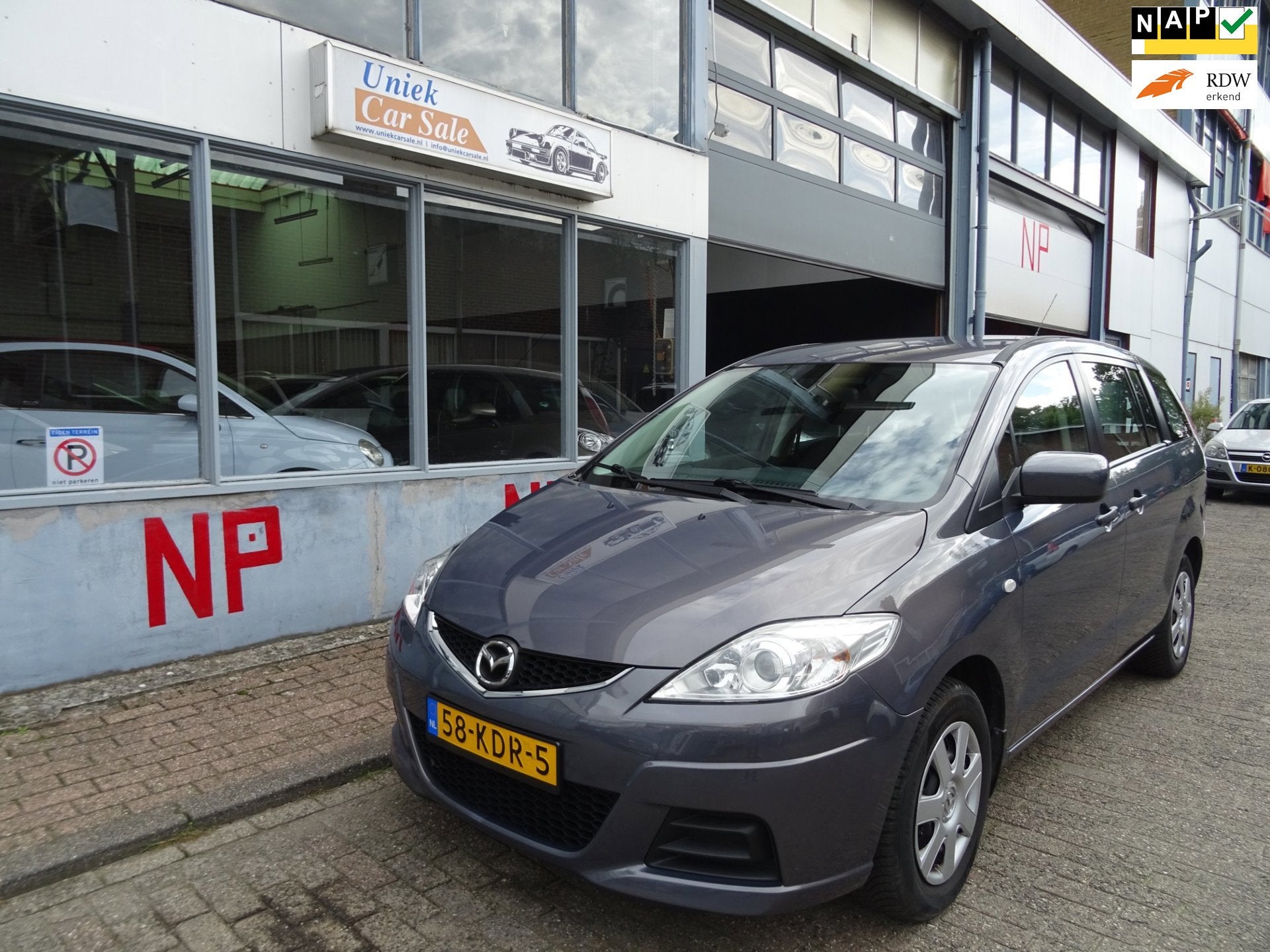 Mazda 5 1.8 S, Auto's, Gebruikt, 4 cilinders, 116 pk, Origineel Nederlands