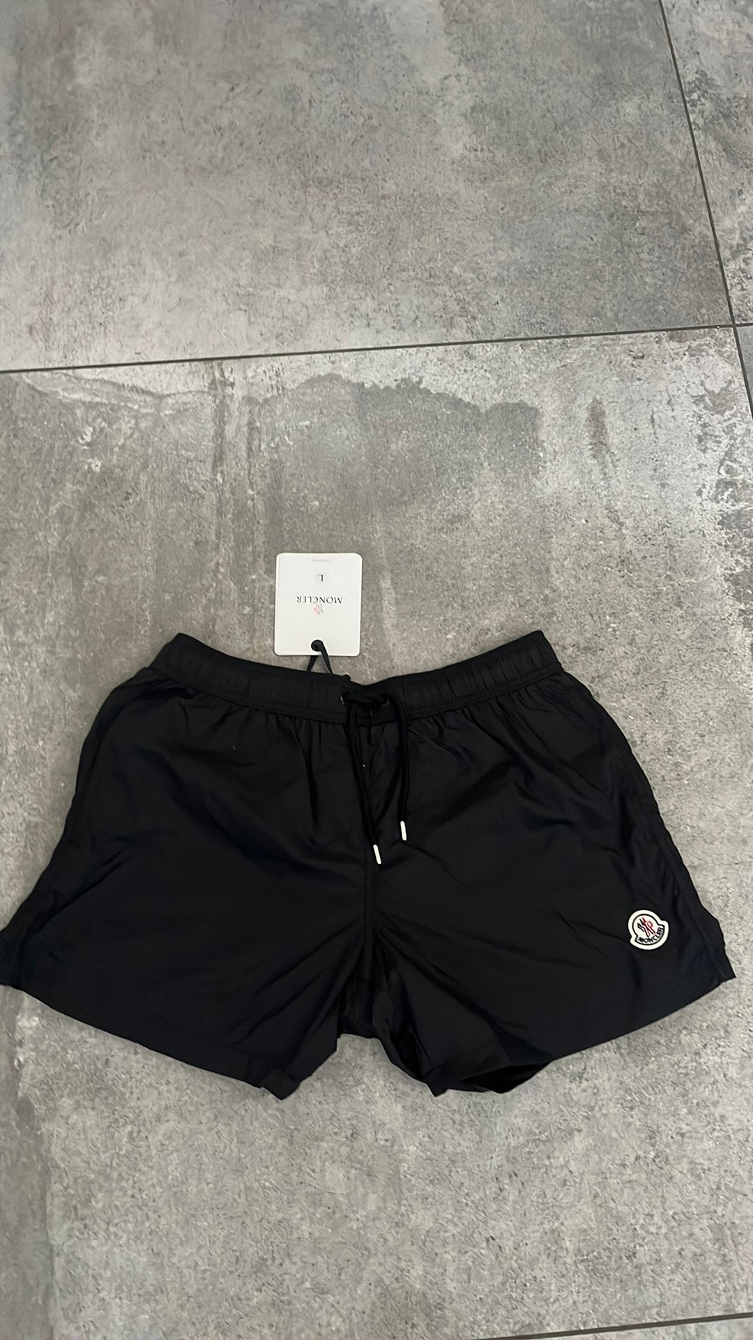 Moncler zwembroek, Kleding | Heren, Ophalen of Verzenden, Zwart