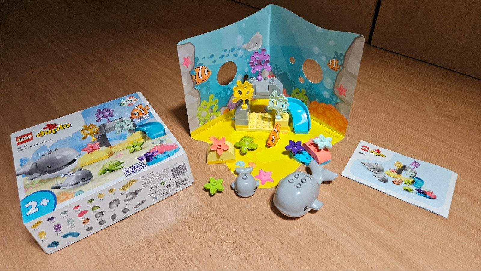 Lego Duplo Wilde Dieren van de Oceaan 10972, Inclusief instructies, Overige thema's, Ophalen of Verzenden, Zo goed als nieuw