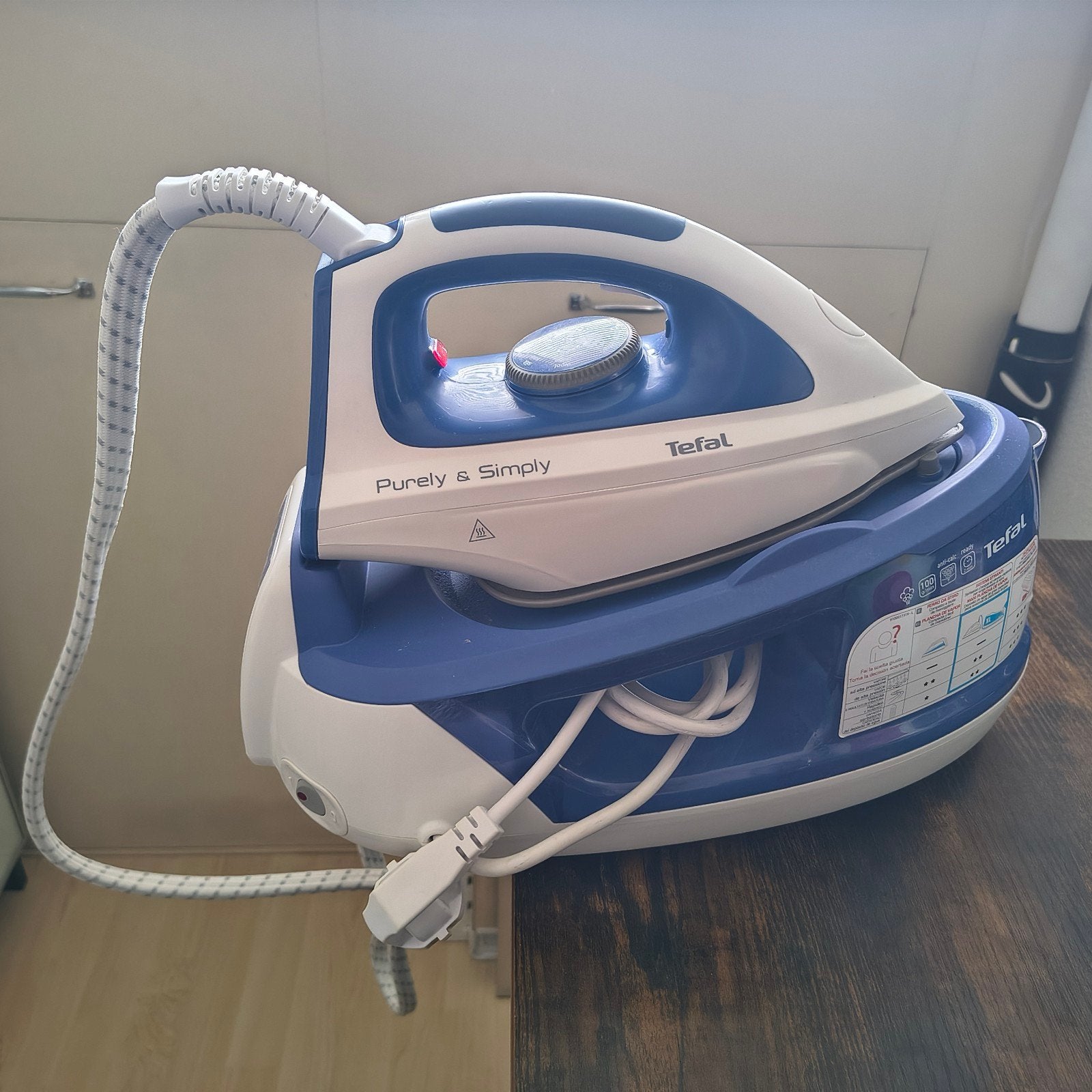 Tefal Strijkijzer Purely & Simply SD5030 - Geen stoom, Ophalen, Gebruikt, Strijkijzer met snoer