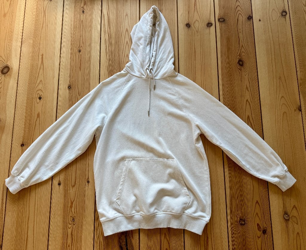 H&M Trui / Hoodie - Wit Creme - Maat XS / Small, Kleding | Dames, H&M, Wit, Ophalen of Verzenden, Zo goed als nieuw