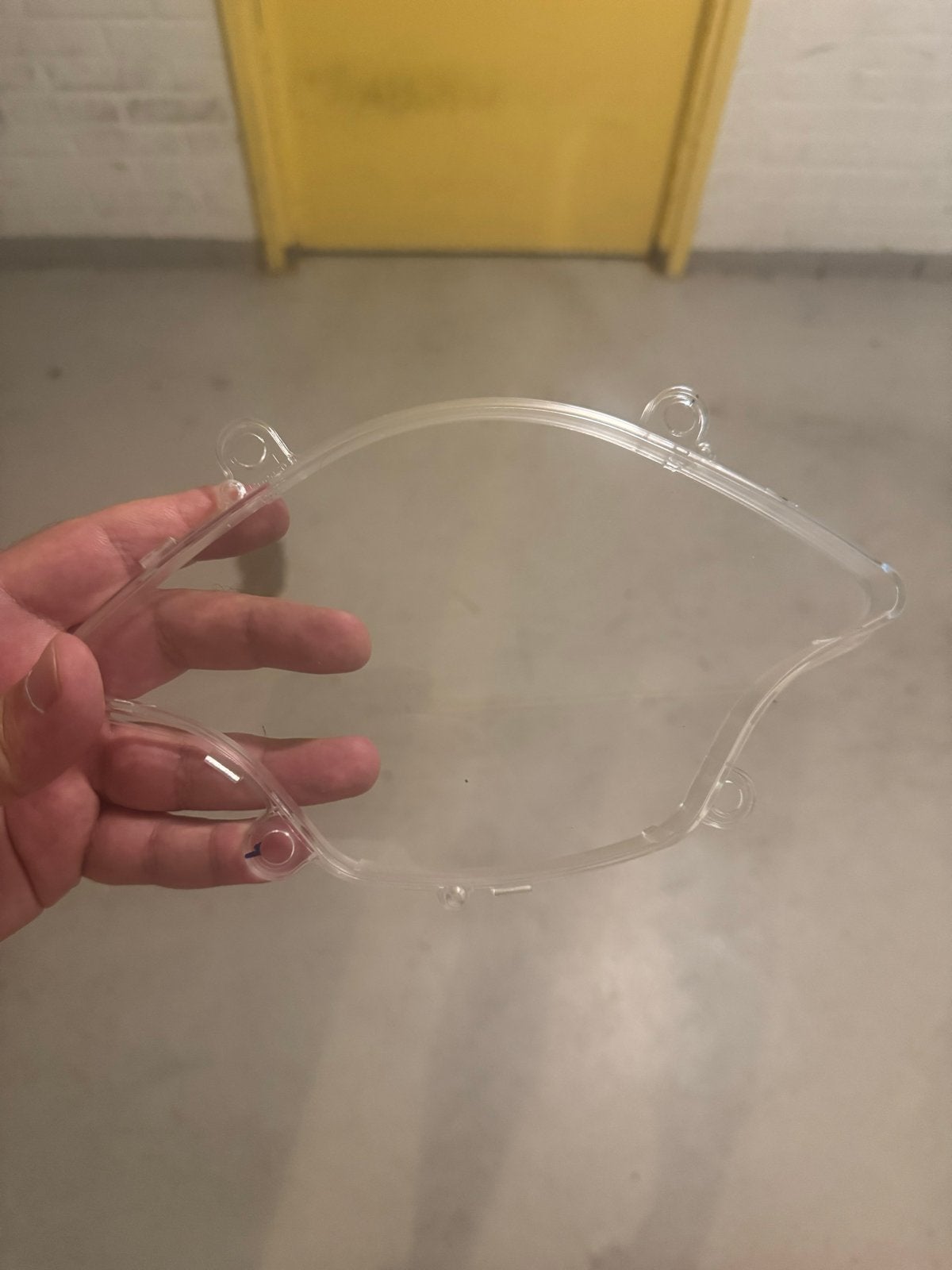 Doorzichtig kapje voor koplamp of dashboard vespa sprint, Ophalen of Verzenden, Gebruikt, Kap