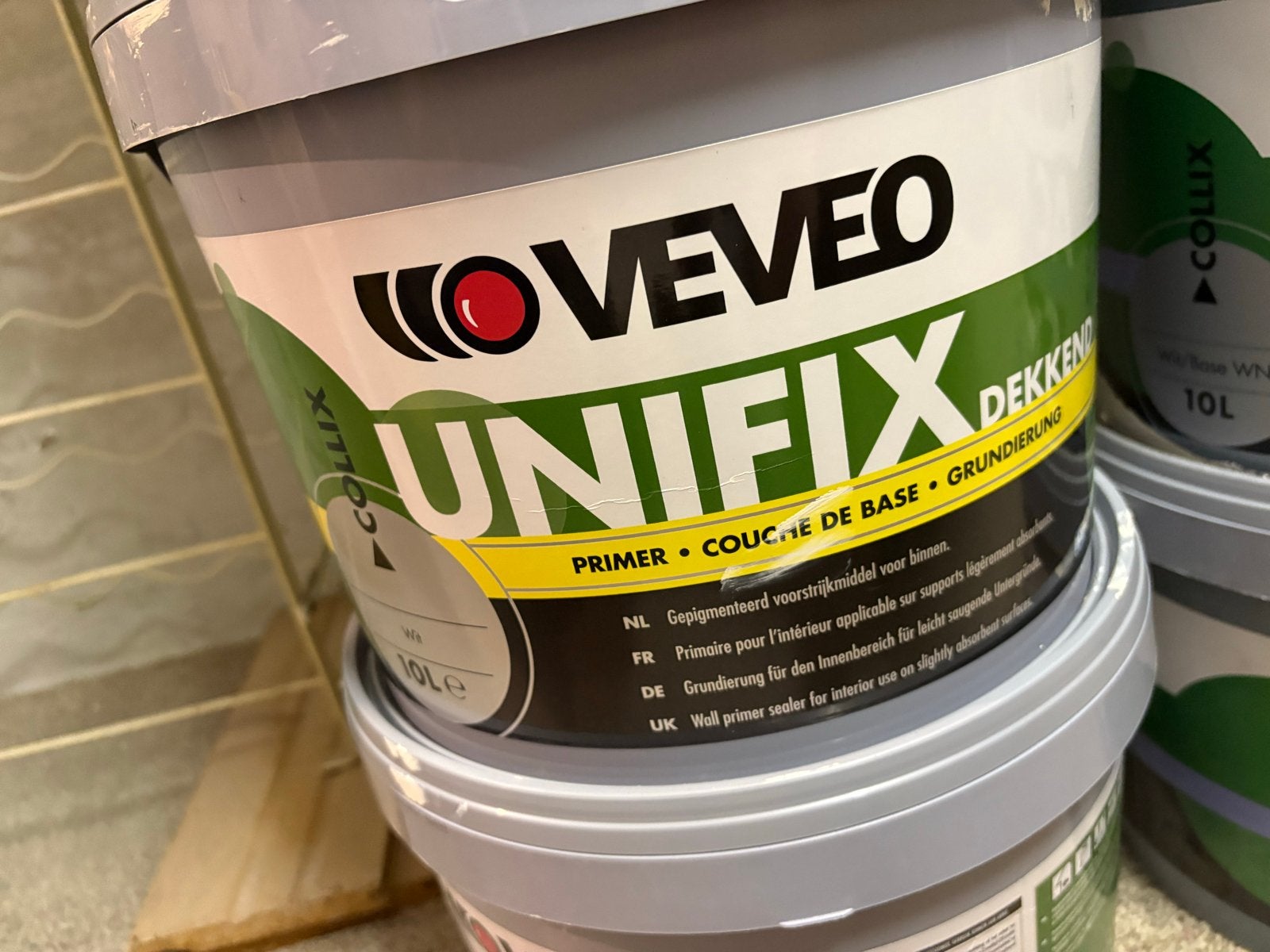 VEVEO UNIFIX Dekkend Primer 10L - SANDY BEACH, Ophalen, Nieuw, Overige typen
