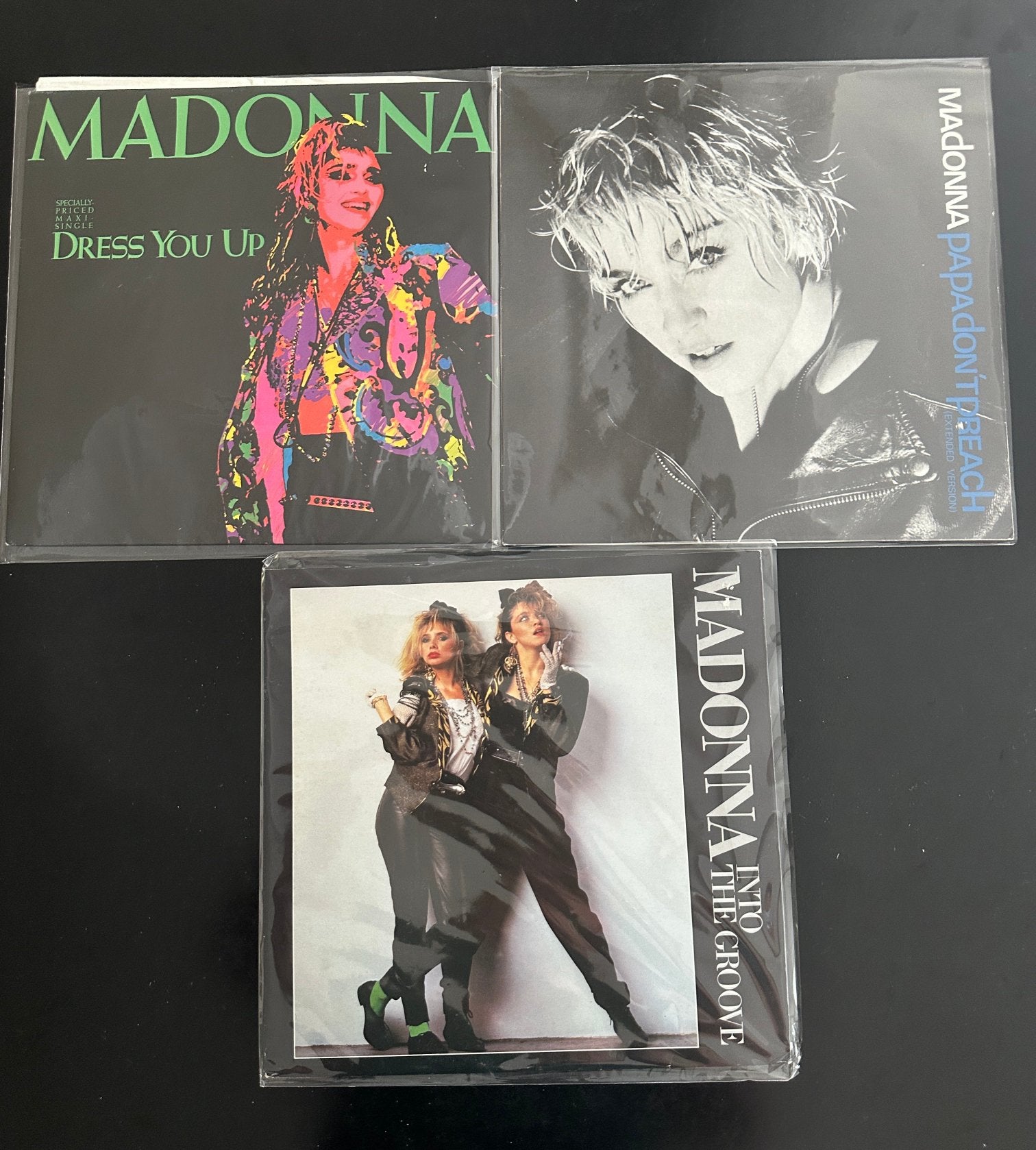 3 iconische 12 inch disco singles Madonna, Cd's en Dvd's, Ophalen, Zo goed als nieuw, 12 inch
