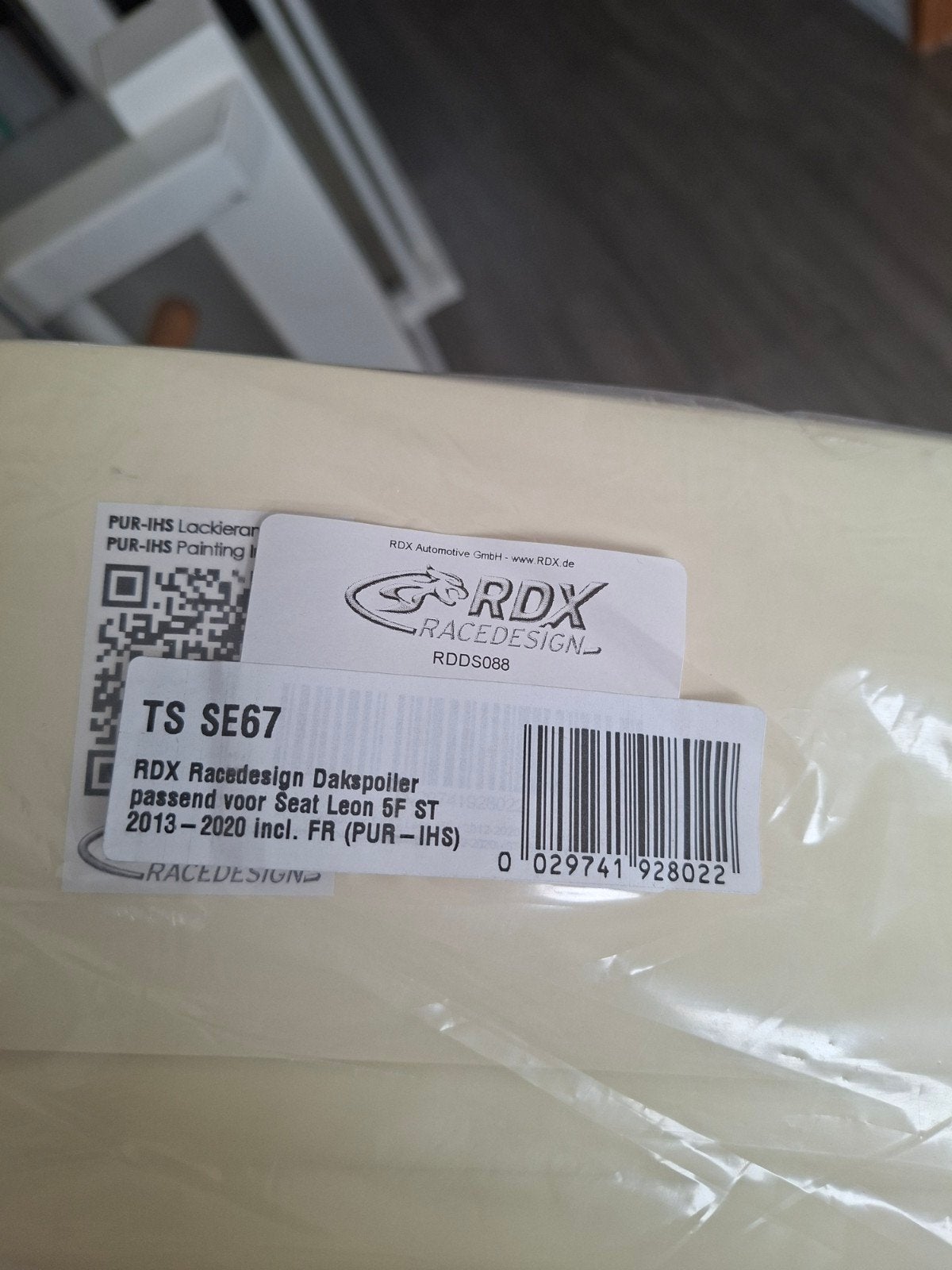 RDX Racedesign Dakspoiler voor Seat Leon 5F ST (2013-2020), Auto diversen, Ophalen