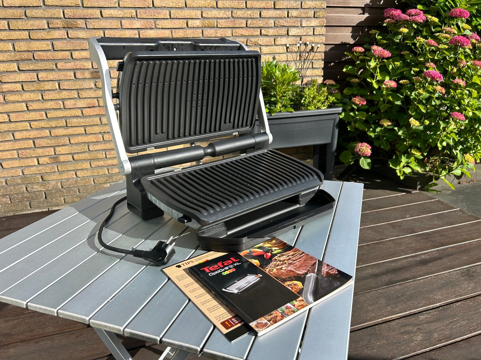 Tefal OptiGrill XL - Perfect gegrilde gerechten, Witgoed en Apparatuur, Ophalen, Zo goed als nieuw