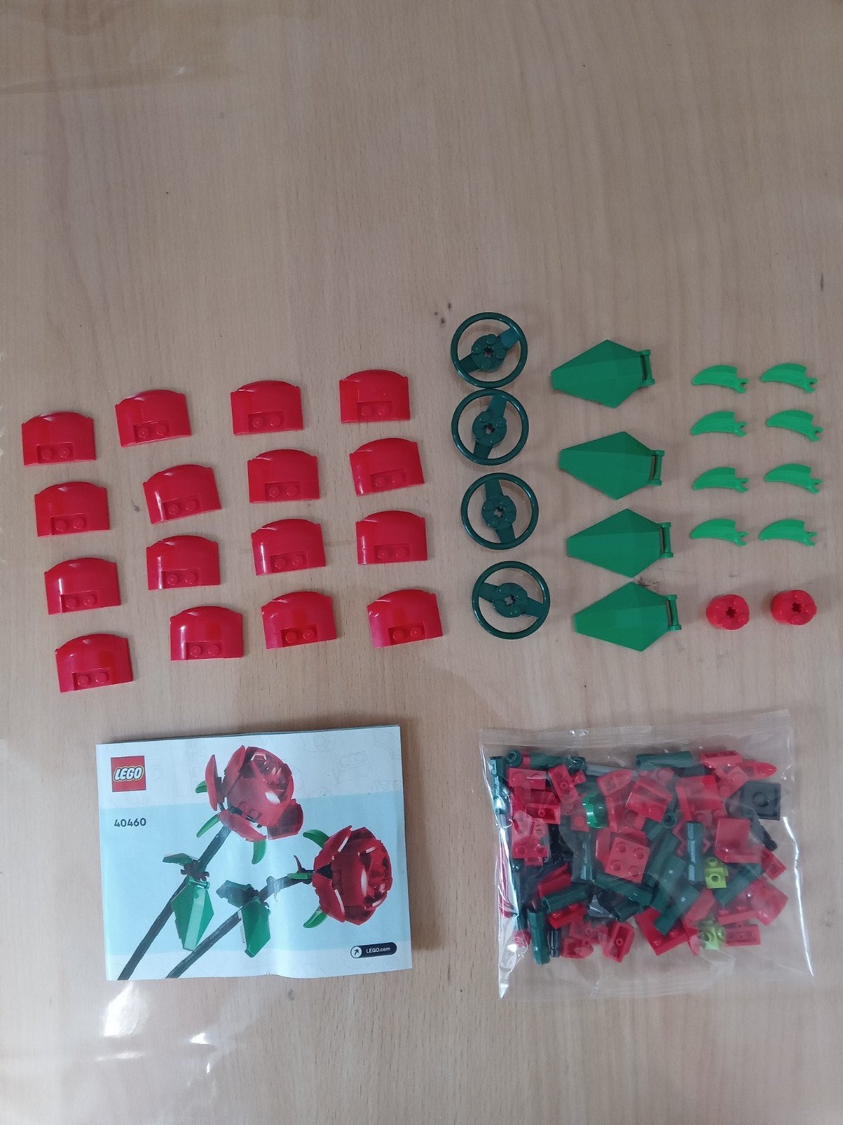 LEGO Botanical 40460 Red Roses rode rozen, Compleet, Overige thema's, Lego, Nieuw