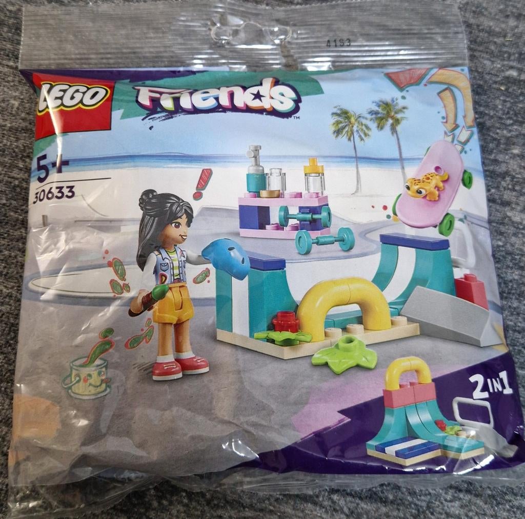 LEGO Friends 30633 - Skatebaan (Skate Ramp) Polybag - Nieuw, Ophalen of Verzenden, Nieuw