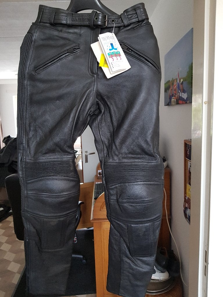 leren motorbroek ORINA maat 40 NIEUW, Motoren, Ophalen of Verzenden, Nieuw met kaartje, Broek | leer
