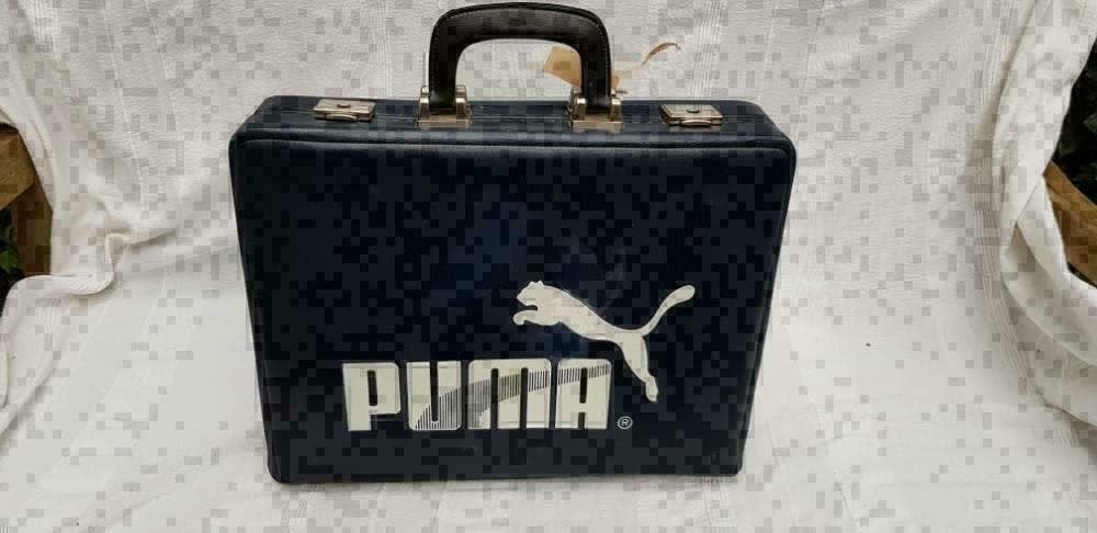 D462 PUMA 70er jaren koffer met vele opbergvakken / lussen, Ophalen of Verzenden, -, -, -