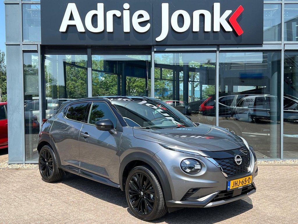 Nissan Juke 1.6 Hybrid N-Sport | AUTOMAAT | NED AUTO | 1E EI, Auto's, Nissan, Bedrijf, Te koop, Juke, 360° camera, ABS, Achteruitrijcamera