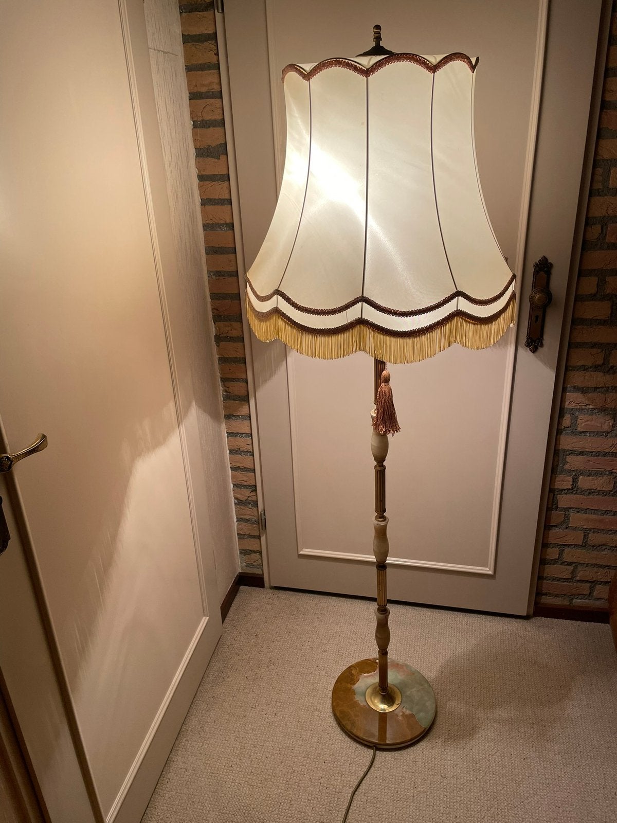 Vloerlampen, vintage staande lampen, antiek schemerlamp, Ophalen of Verzenden, Zo goed als nieuw, 150 tot 200 cm
