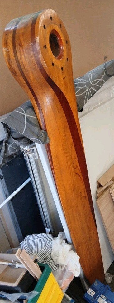 Decoratieve houten propeller, Ophalen of Verzenden, Gebruikt, Overige typen