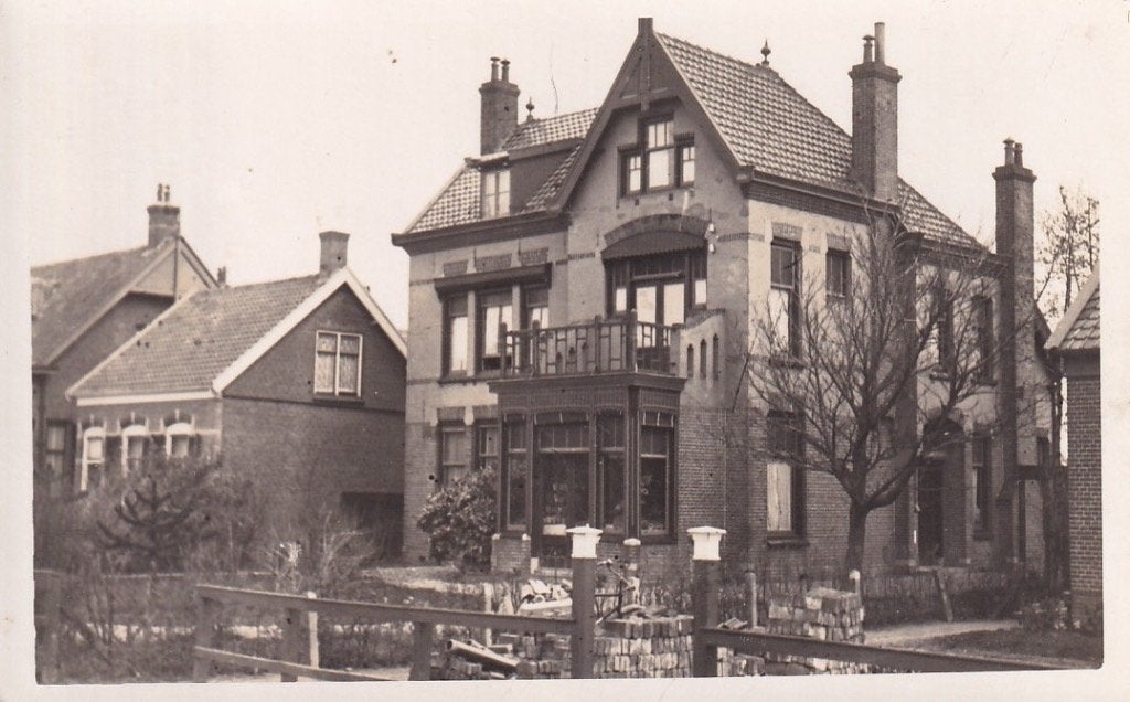 730Z fotokaart Kamperland Veerweg, Ophalen of Verzenden, 1920 tot 1940, Ongelopen, Zeeland