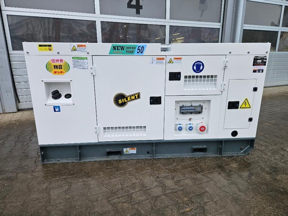 Ashita Power AG3-50Kva diesel generator (nieuw) ref 0056, Dieselolie, Geluidgedempt, Nieuw, Ophalen of Verzenden