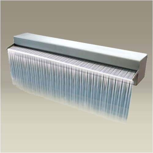 Waterval RVS van 30 cm breed, Waterschaal vijverbraak strak!, Ophalen of Verzenden, Nieuw, Rvs, Waterval