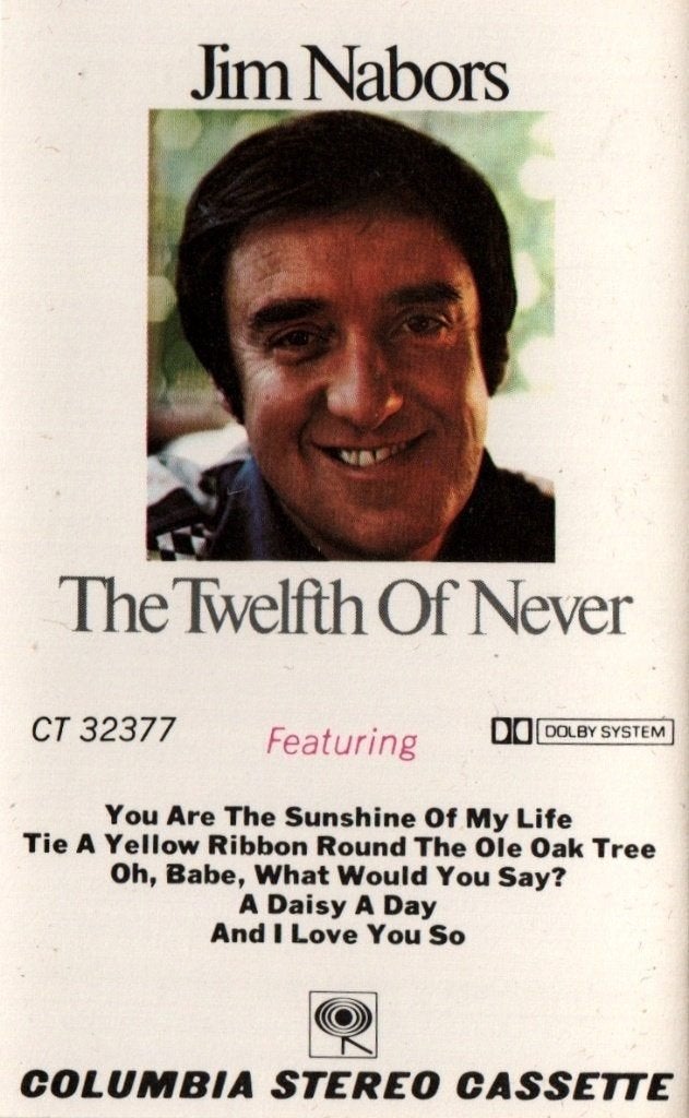 Cassettebandje Jim Nabors – The Twelfth Of Never, Ophalen of Verzenden, Gebruikt, Pop, 1 bandje