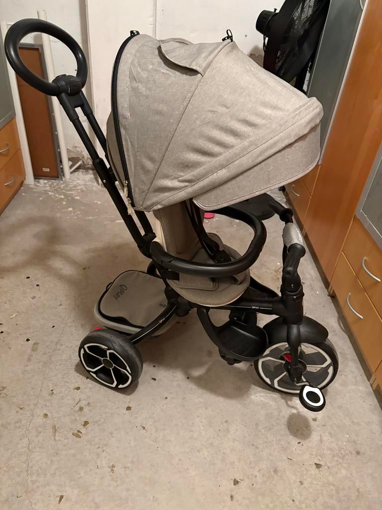 Qplay Prime 4-in-1 driewieler, Ophalen, Zo goed als nieuw, Duwstang