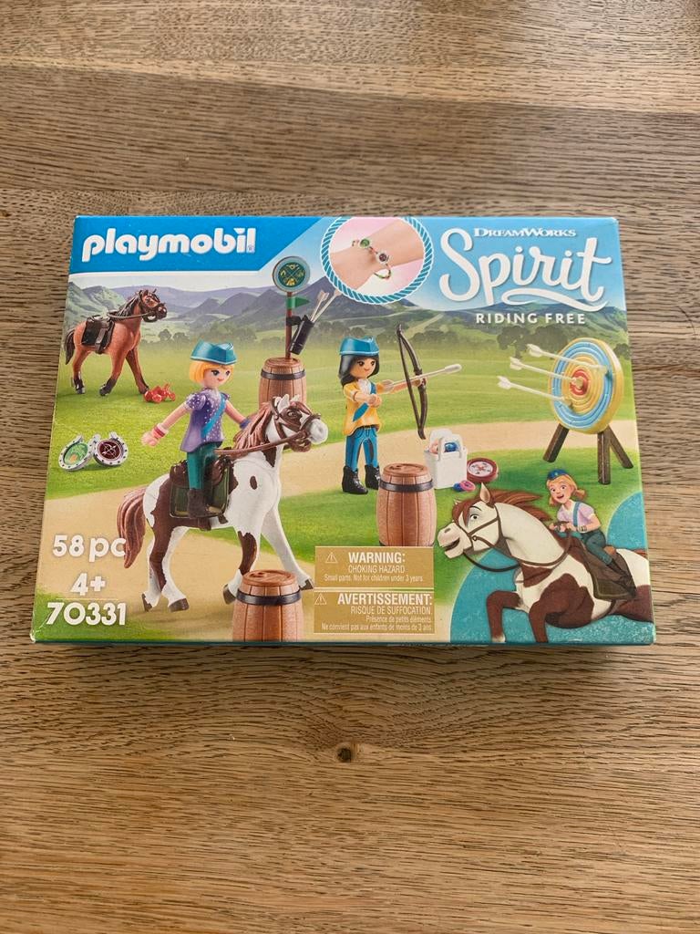 Playmobil Spirit Riding Free 70331 - Boogschieten, Ophalen of Verzenden, Zo goed als nieuw, Complete set
