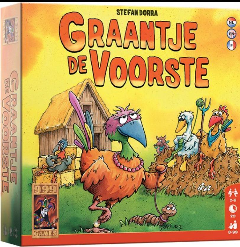 Graantje de Voorste - Nieuw in Seal - 999 Games, Drie of vier spelers, Ophalen of Verzenden, Nieuw