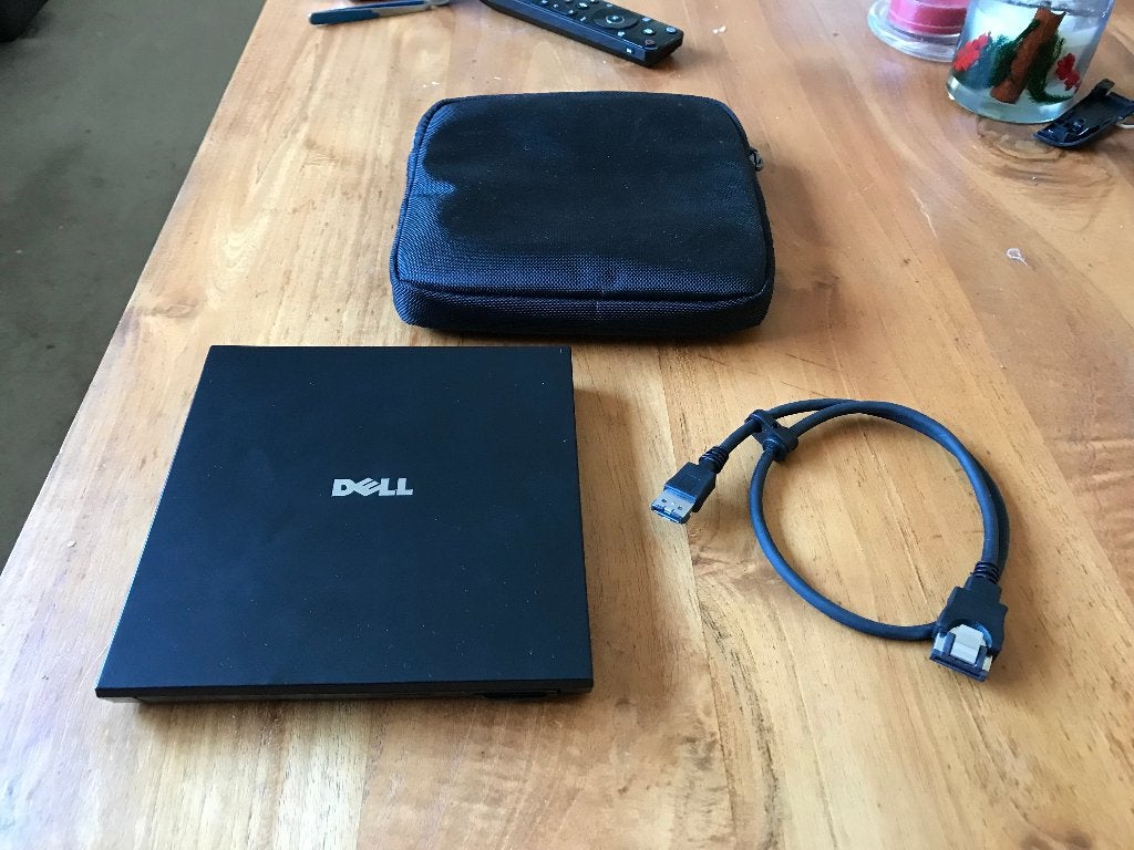 externe eSata DVD multi recorder - Dell - zgan in mapje, Computers en Software, Optische drives, Ophalen of Verzenden, Zo goed als nieuw