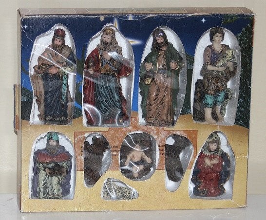 Kerstgroep in doos 117569/70, Diversen, Ophalen of Verzenden, Gebruikt