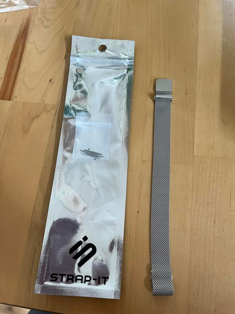 Screenprotector + milanese bandje voor Garmin Lily 2, Sieraden, Tassen en Uiterlijk, Sporthorloges, Ophalen of Verzenden, Zo goed als nieuw