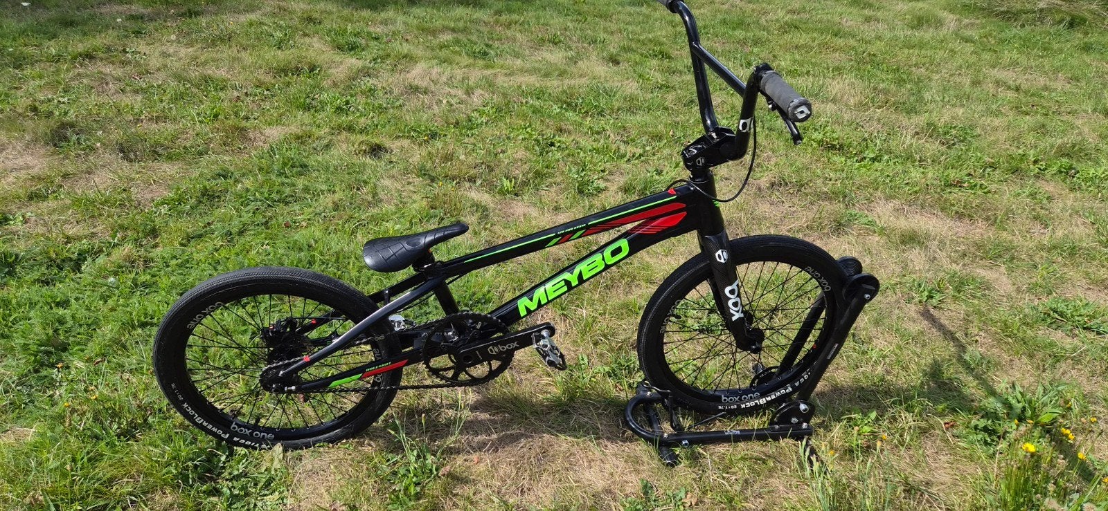 Meybo Holeshot XXXXL BMX Racefiets - Zo goed als nieuw, Fietsen en Brommers, Fietsen | Crossfietsen en BMX, Ophalen, Meybo, 20 tot 24 inch