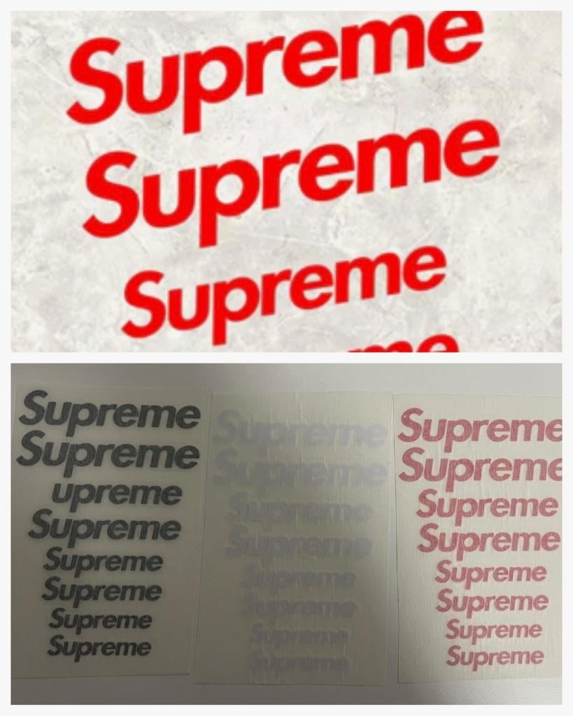 Supreme remklauw stickers – sportieve & unieke look, Auto diversen, Ophalen of Verzenden