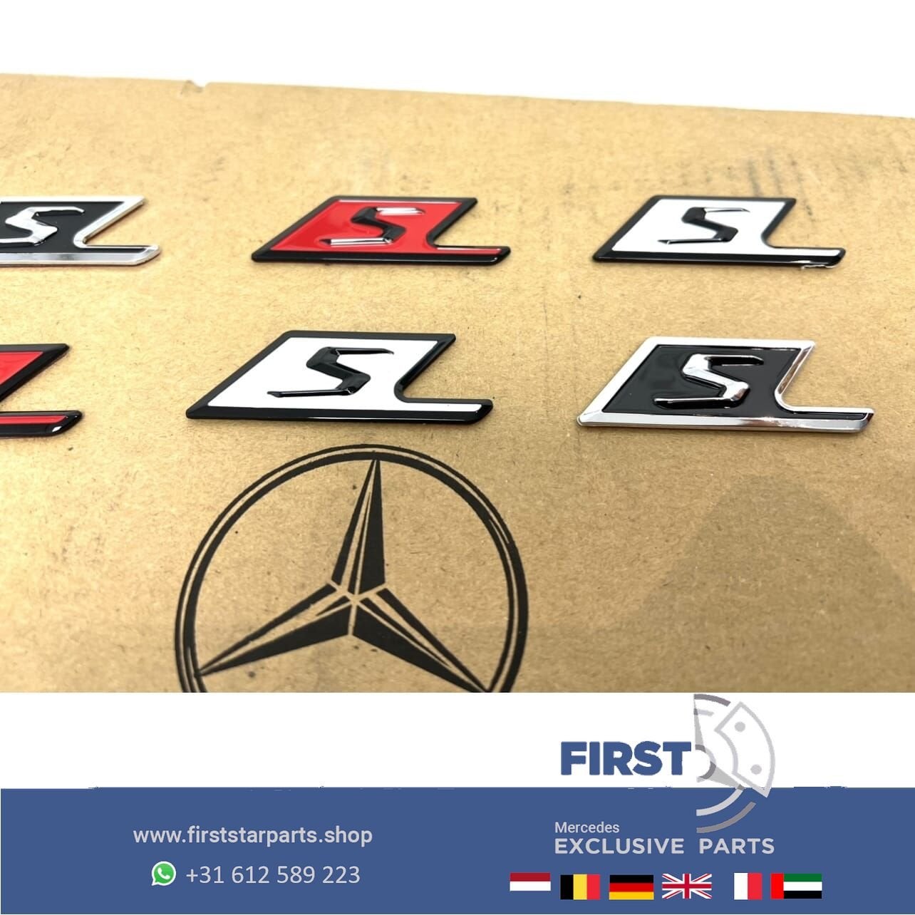 S AMG LOGO A45 CLA45 GLA45 C63 E63 GLC63 GLE63 GT63 G63 S63, Gebruikt, -, Ophalen of Verzenden, -