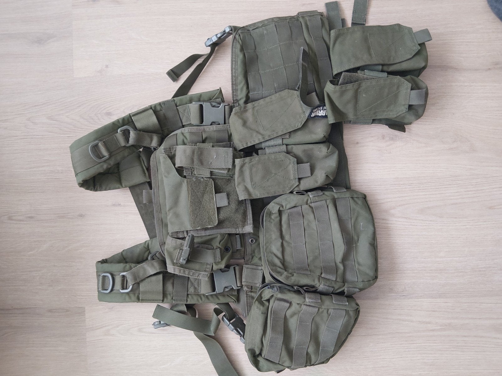 warrior assault  system chestrig, Ophalen, Landmacht, Nederland, Overige typen