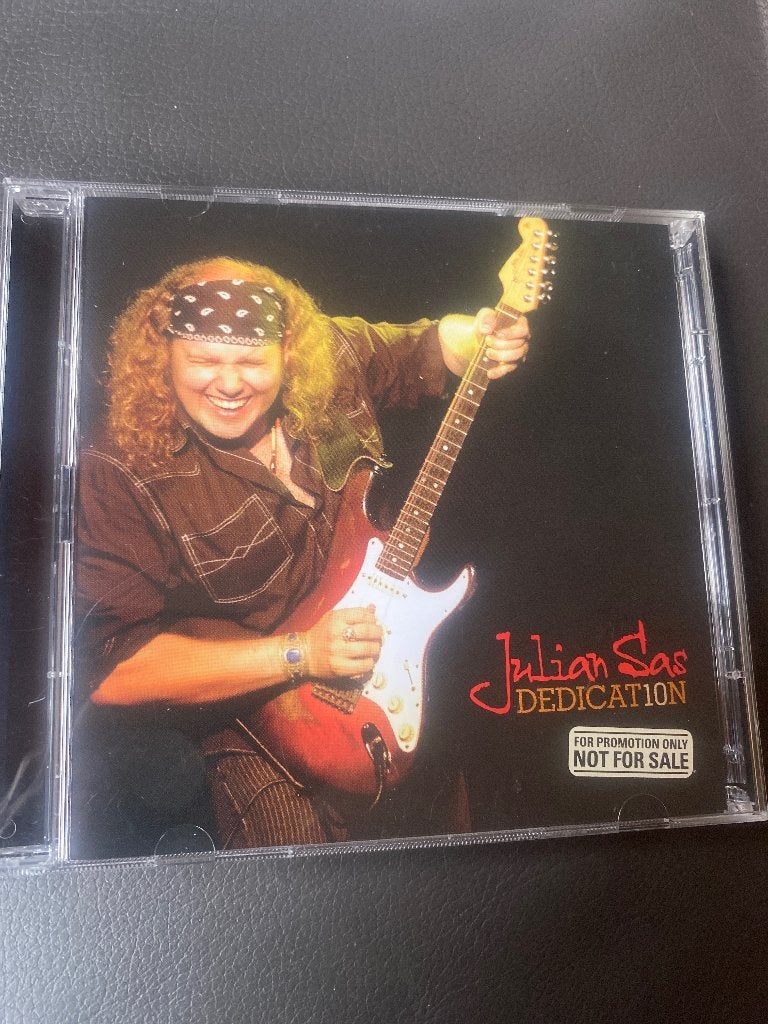 Julian Sas - Dedication (Promo CD), Cd's en Dvd's, Blues Rock, Inclusief doosje, Ophalen of Verzenden, Zo goed als nieuw