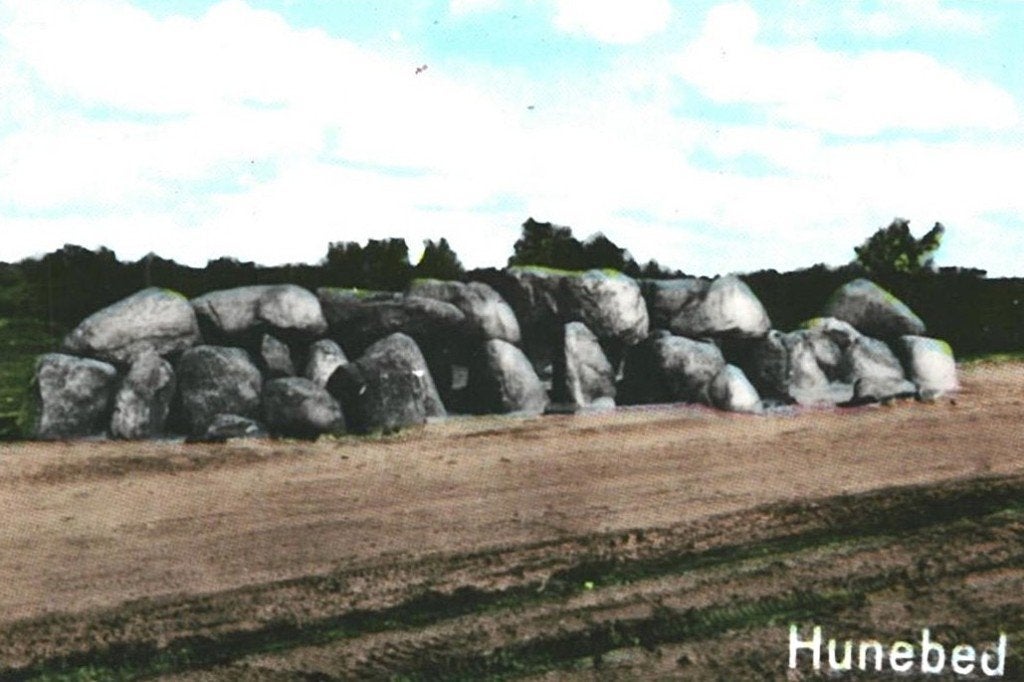 939933 Havelte Drenthe 1962 Hunebed Camping de Klaverkamp, Verzamelen, Ophalen of Verzenden, 1960 tot 1980, Ongelopen, Drenthe