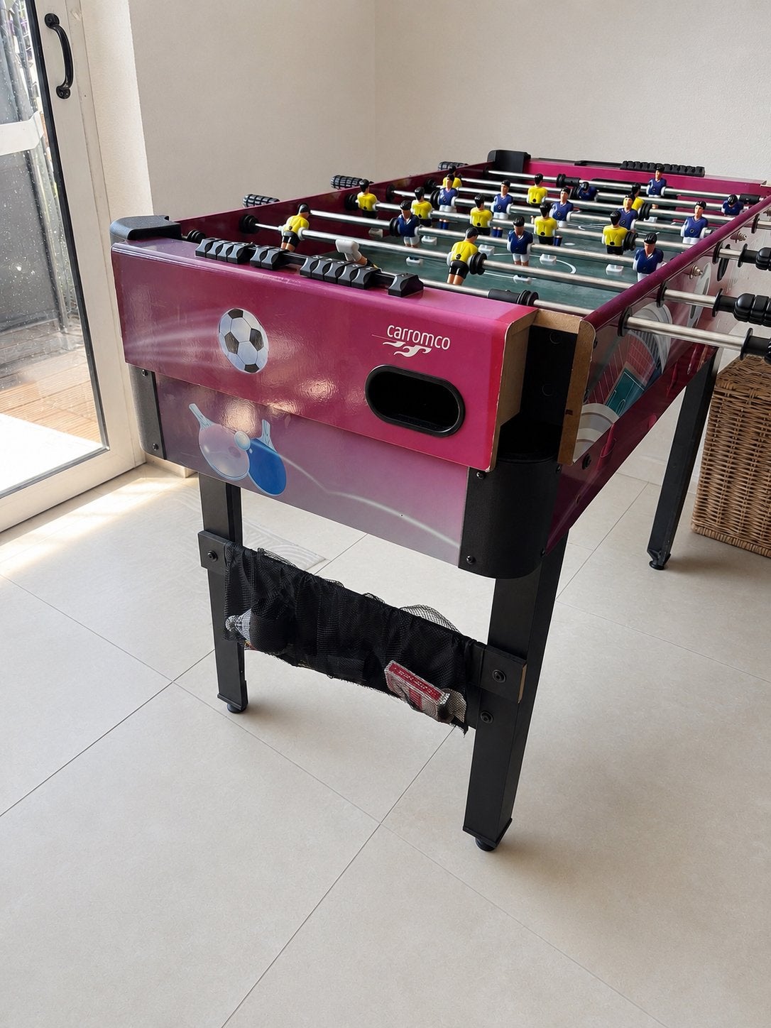 Carromco multifun tafel, Ophalen of Verzenden, Zo goed als nieuw