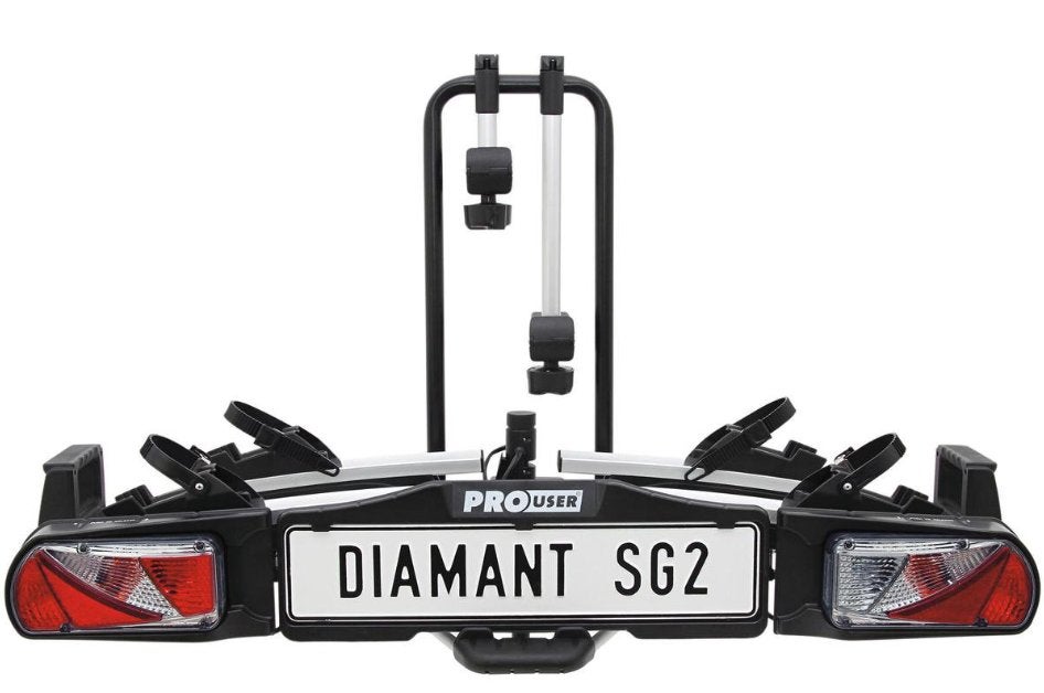Pro-user Fietsendrager Diamant SG2 voor 2 fietsen of ebikes, Auto diversen, Ophalen, Gebruikt, Brede banden, 2 fietsen