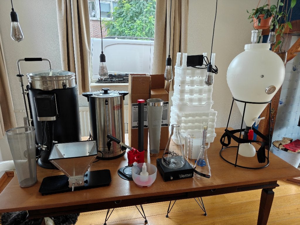 Complete thuisbrouwerij, grainfather g30, fastferment, Ophalen, Gebruikt
