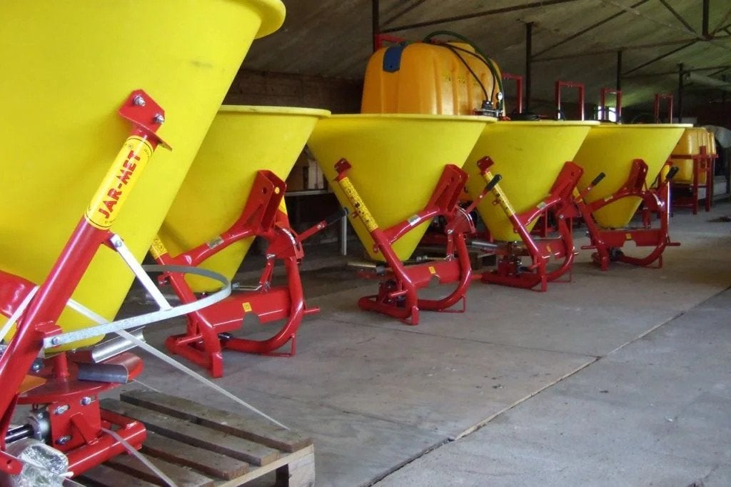 Jar-Met Kunstmeststrooier 400 liter (Nieuw), Zakelijke goederen, Overige, Gewasbescherming en Bemesting