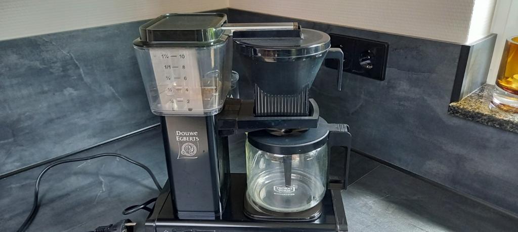 Koffiezetapparaat Moccamaster Technivorm van Douwe Egberts, Witgoed en Apparatuur, Koffiezetapparaten, Gebruikt, Gemalen koffie