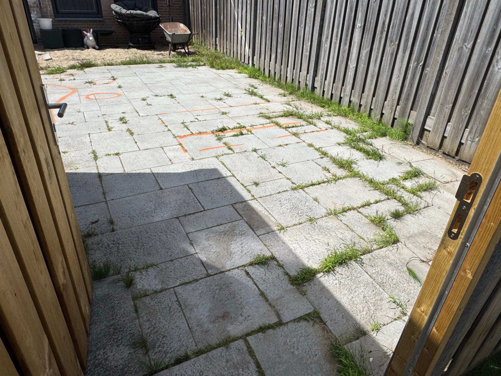 GRATIS ! Betontegels 40x60, 40x40, 40x20 - Diverse maten, Tuin en Terras, Ophalen, Gebruikt, 10 m² of meer, Beton