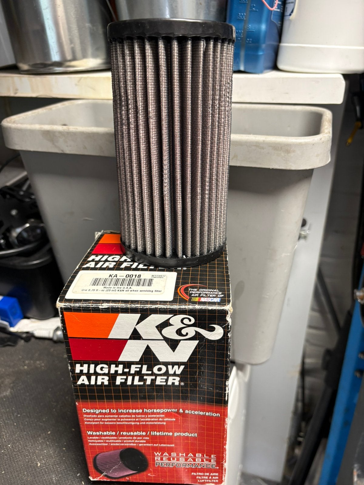 K&N filter Kawasasi ER-5, Ophalen of Verzenden, Nieuw