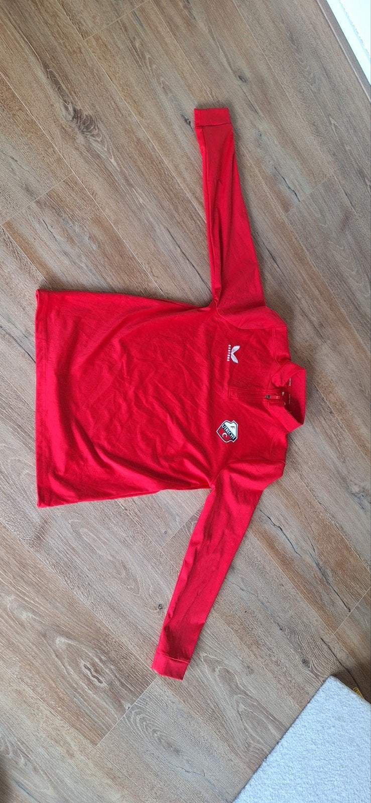 FC Utrecht Castore trainingstrui kind maat 164, Maat XS of kleiner, Ophalen of Verzenden, Zo goed als nieuw, Shirt