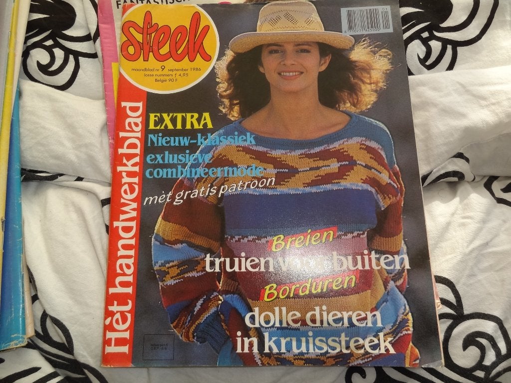 tijdschrift steek nr 9 september 1986, Ophalen of Verzenden, Gelezen, Damesbladen